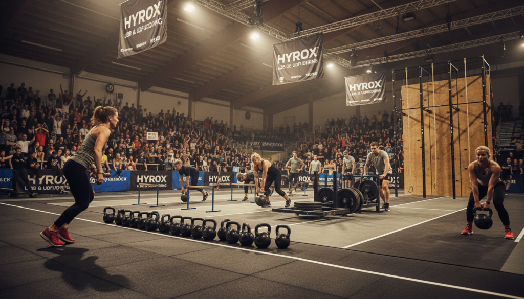 hvad består en hyrox af